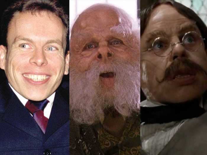 Warwick Davis played Professor Filius Flitwick and voiced Griphook throughout the series.