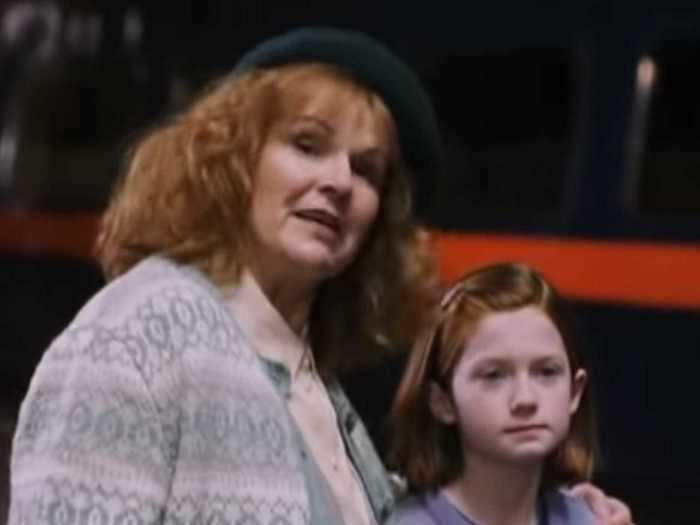 Julie Walters starred as Molly Weasley.