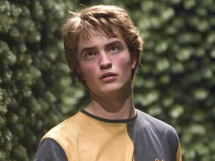 Cedric Diggory was played by Robert Pattinson.