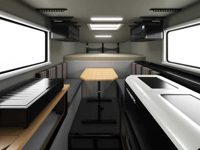 The interior floor of the camper is 71 inches long, and the interior height is 78.25 inches high …