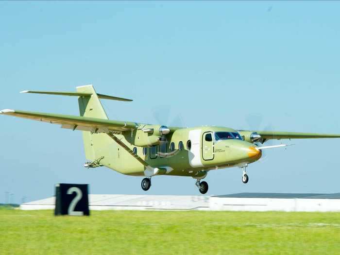 Having taken its first flight, the SkyCourier will now begin flight testing and certification with a delivery goal of later this year.