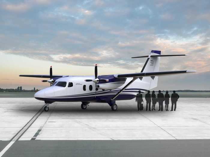 The passenger variant is slated to receive passenger-friendly features not commonly found on most turboprop airliners, Textron Aviation