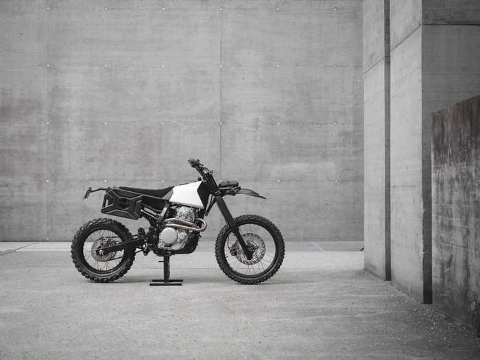 Designer Stefan Leitner told Business Insider that one of the hardest parts of the project was achieving a minimalist look while making the V13 a capable offroad bike.