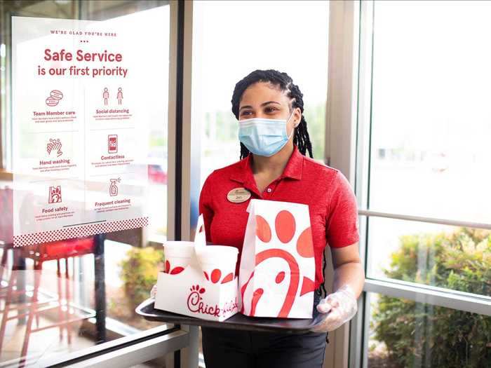 Restaurants with open dining rooms are serving food in to-go bags and shutting down self-service condiment and drink stations.