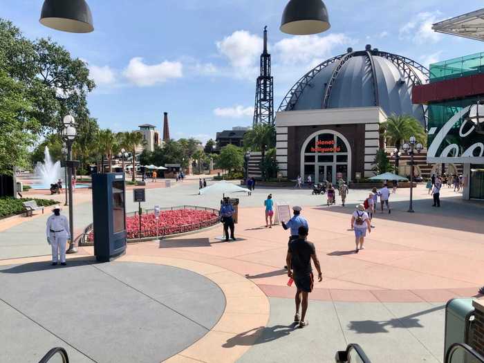 While we had arrived just as the park was opening for the day, it was still rather empty compared to the first week the center reopened.