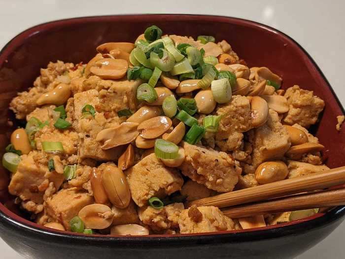 An hour later, they find themselves traveling through food again as they make Mapo tofu for dinner.