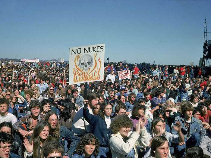 The Anti-Nuclear March in New York City