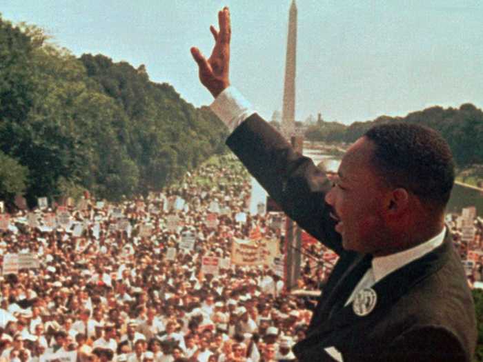 The March on Washington for Jobs and Freedom was to protest the systemic disenfranchisement of black Americans and happened on August 28, 1963.