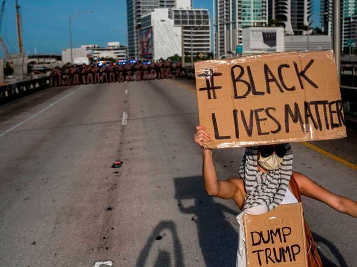 Protests have erupted all over the United States after the killing of a black man named George Floyd by Minneapolis police officer Derek Chauvin.