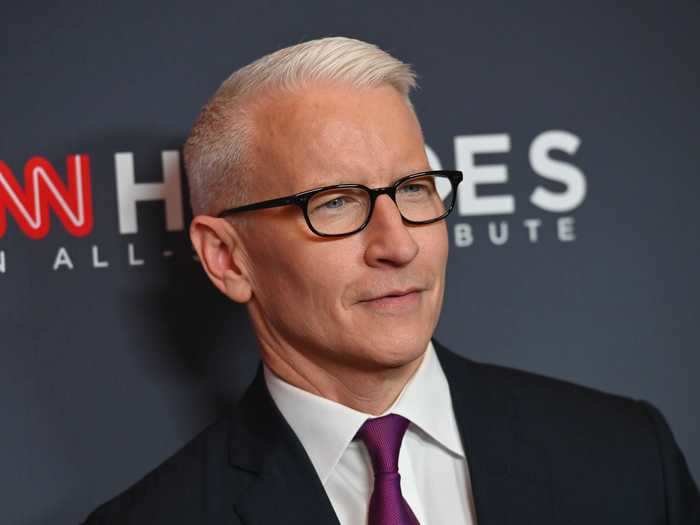 Anderson Cooper is another news anchor who is open about his sexuality.