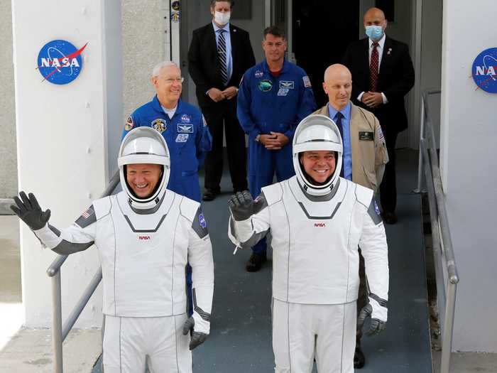 Behnken and Hurley took off from Launch Complex 39A at the John F. Kennedy Space Center in Florida. SpaceX signed an agreement with NASA in 2014 to use the launch complex for the next 20 years.