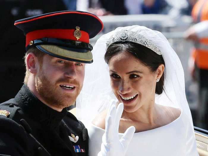 The ban has since been lifted, paving the way for Prince Harry and Meghan Markle