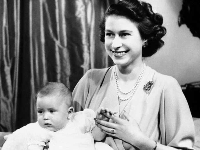 She gave birth to Prince Charles that same year.