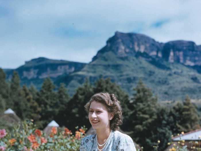 She celebrated her 21st birthday in Natal National Park in South Africa.