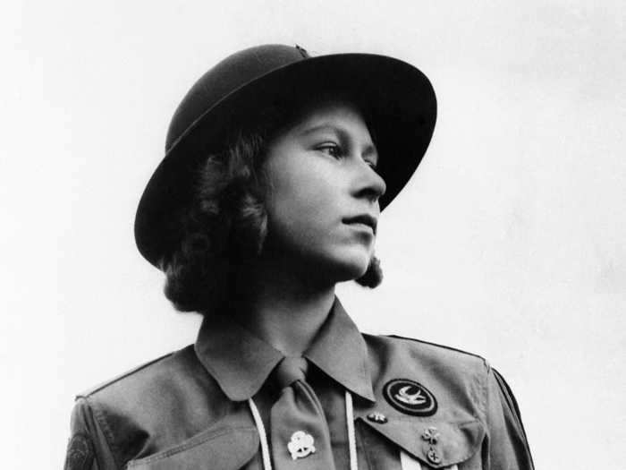 She also became a first aid patrol leader in Girl Guides, the UK version of Girl Scouts.