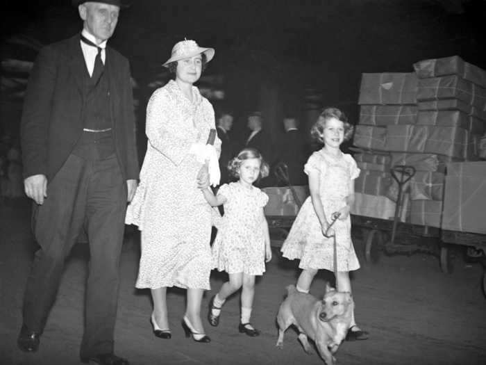 And of course, Queen Elizabeth has always been fond of her corgis.