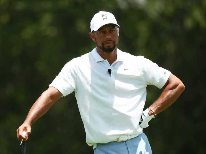 Tiger Woods shared his anger at Floyd