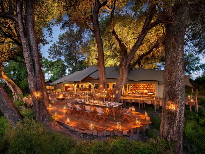 All overnights are said to be at ultra-luxe safari camps …