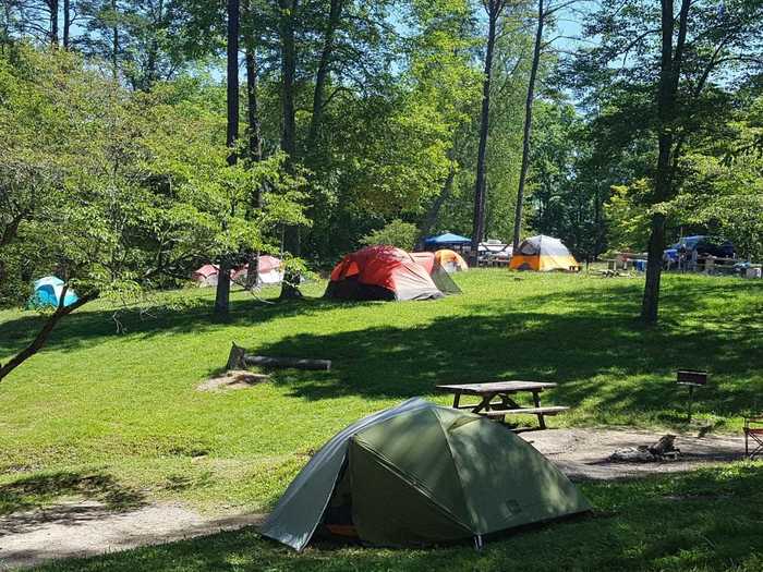 Fall Creek Falls State Park Campgrounds — Spencer, Tennessee