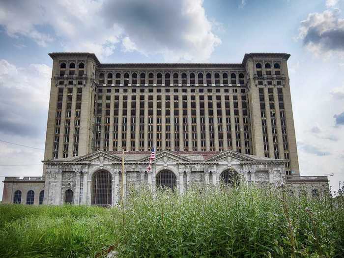 Michigan Central Station in Detroit, Michigan