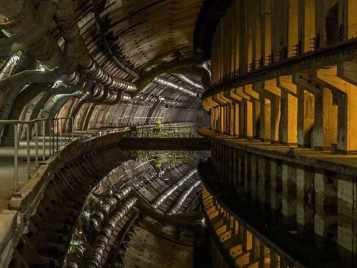 Abandoned Submarine Base in Balaklava, Ukraine