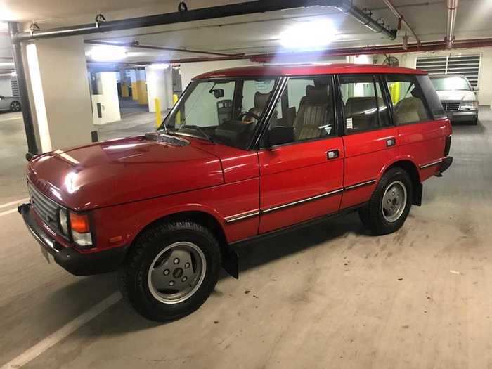 1990 Range Rover SE Vogue.