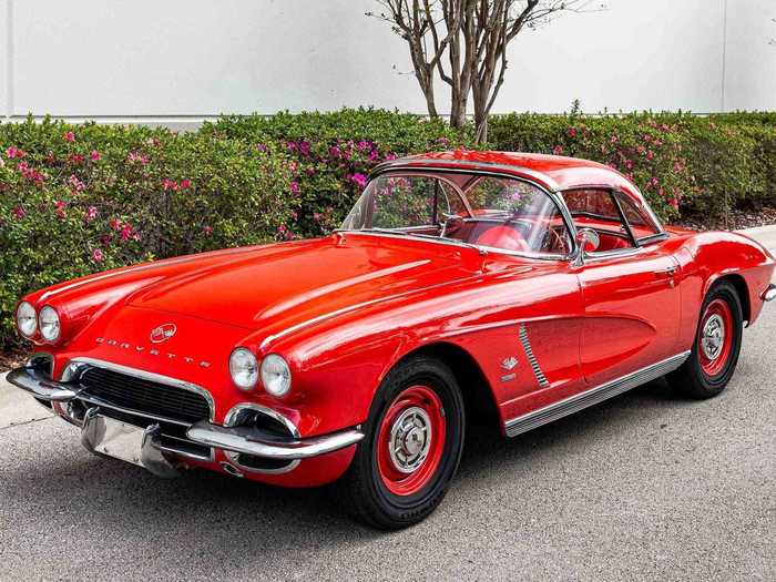 1962 Chevrolet Corvette Convertible.