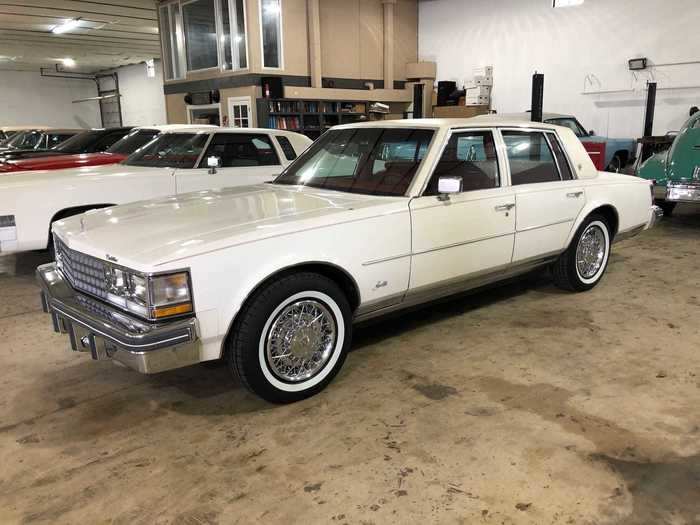 1976 Cadillac Seville.