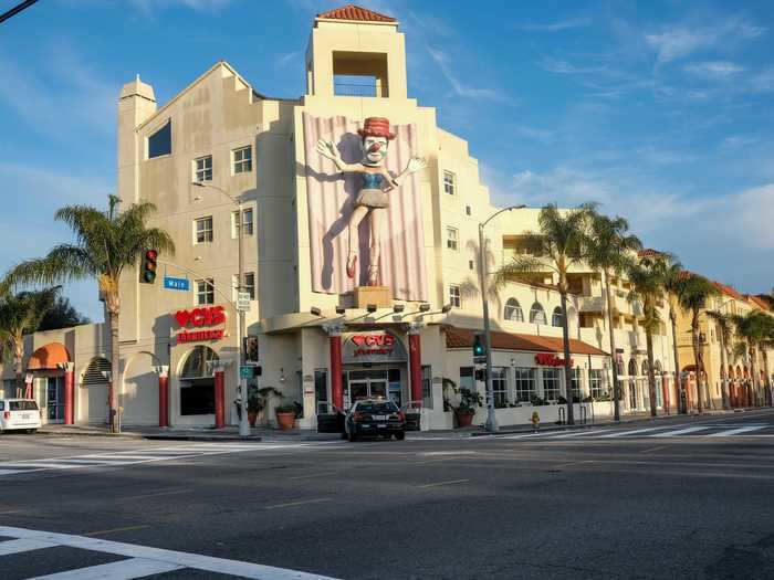 The destruction of property spread all the way to the end of Main Street, at the border of Venice and Santa Monica, where the windows of the CVS under the famed Ballerina Clown sculpture were broken. Police maintained a presence outside the store well into the morning.