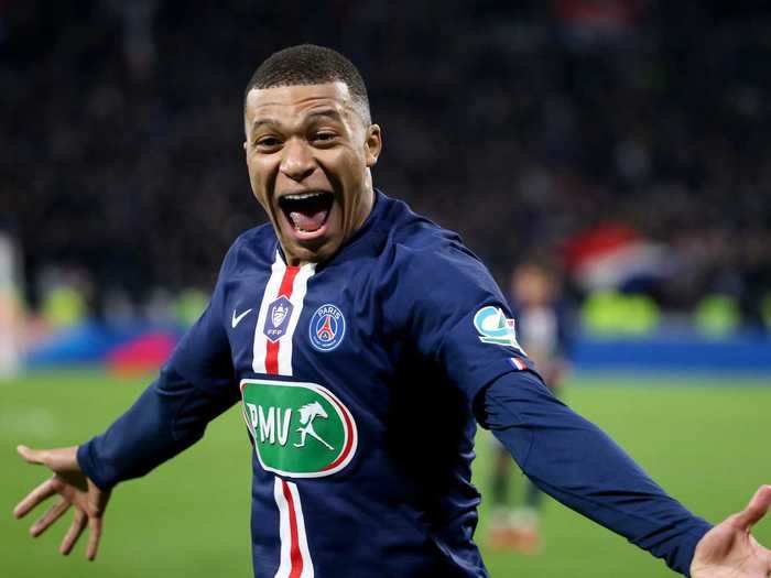 Striker: Kylian Mbappe — Paris Saint Germain