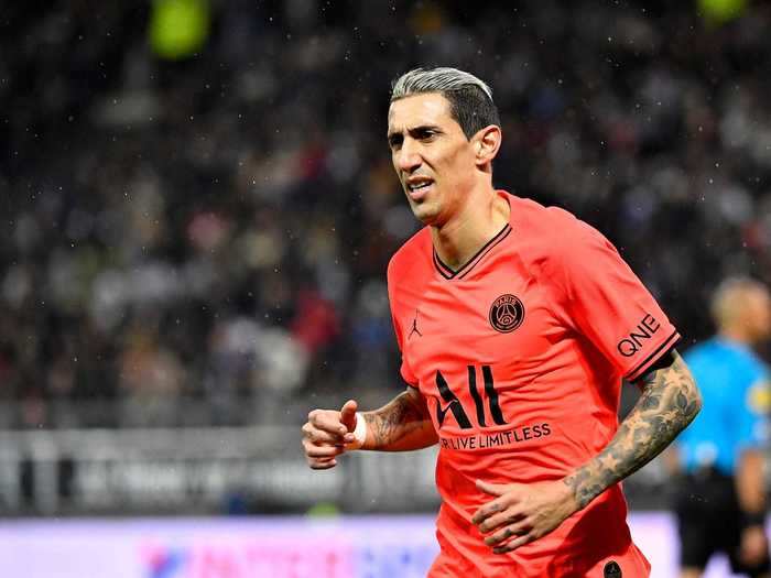 Right wing: Angel Di Maria — Paris Saint Germain