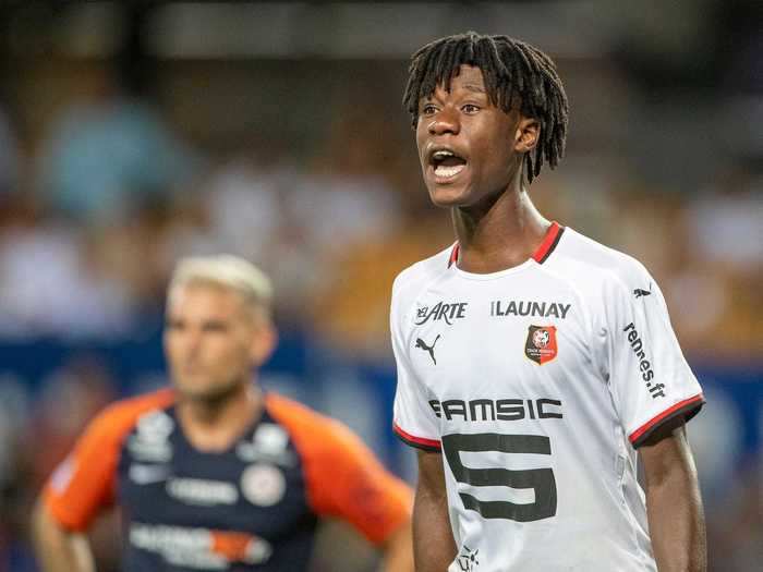 Centre midfield: Eduardo Camavinga — Rennes