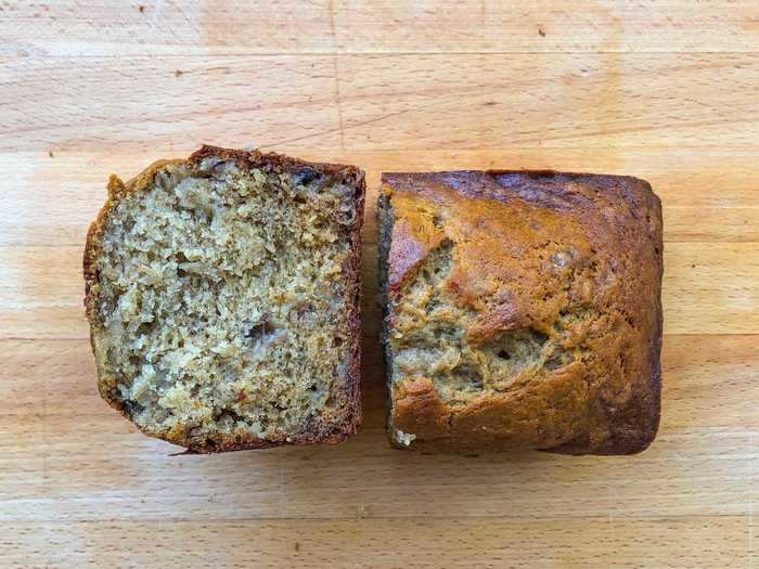 Using more bananas makes the bread more moist and flavorful.