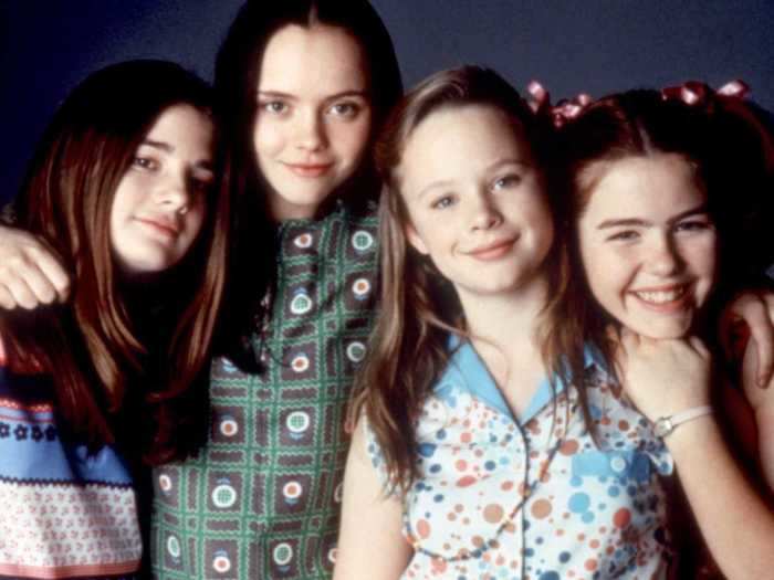 In "Now and Then," we follow the kid and adult versions of Roberta, Teeny, Samantha, and Chrissy.