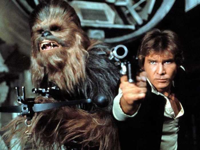 Han Solo and Chewbacca have a decades-long friendship.