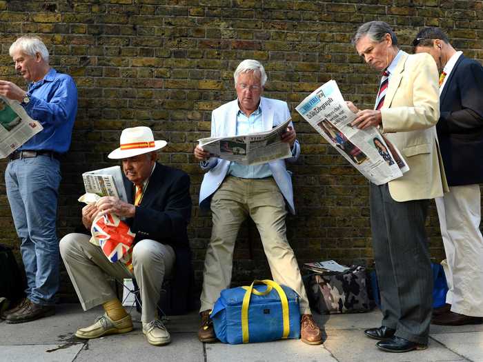 I am confused and delighted by the British mastery of queuing.