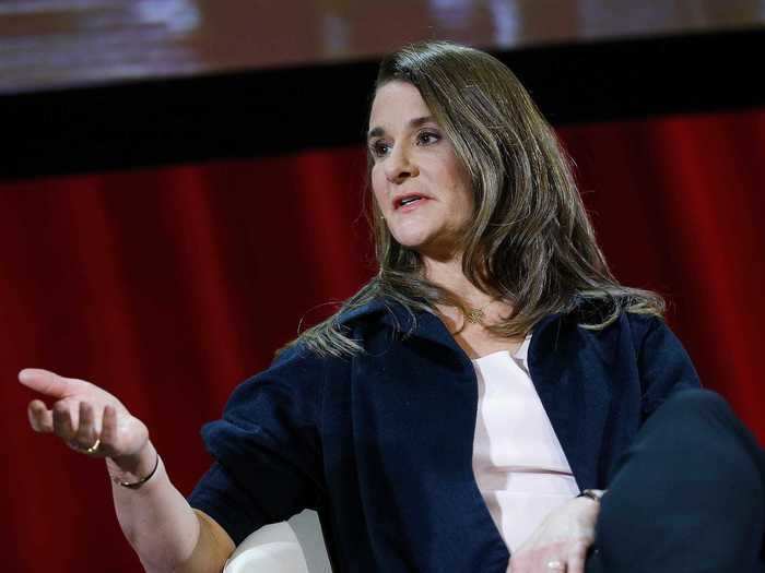 Melinda Gates tweeted Sunday that she isn