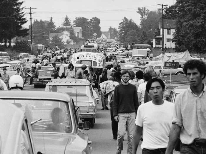 The Woodstock music festival in 1969 was the quintessential hippie event for baby boomers.