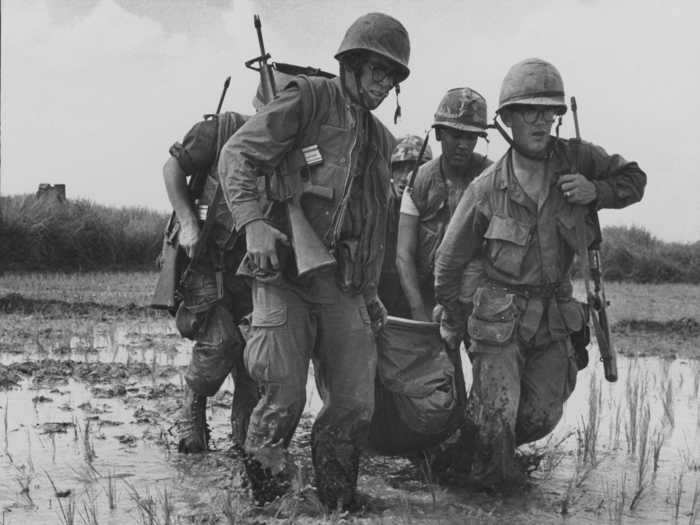 The United States began to draft baby boomers into the Vietnam War in the late 