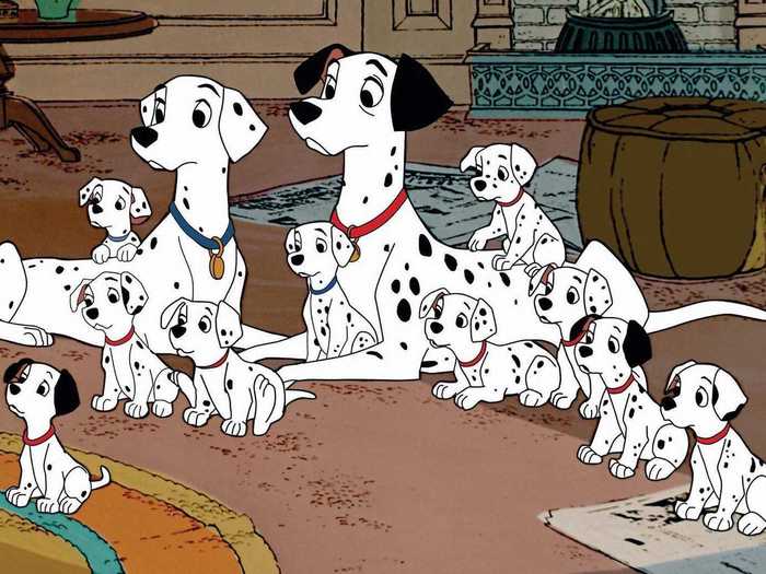 1961: "One Hundred and One Dalmatians"