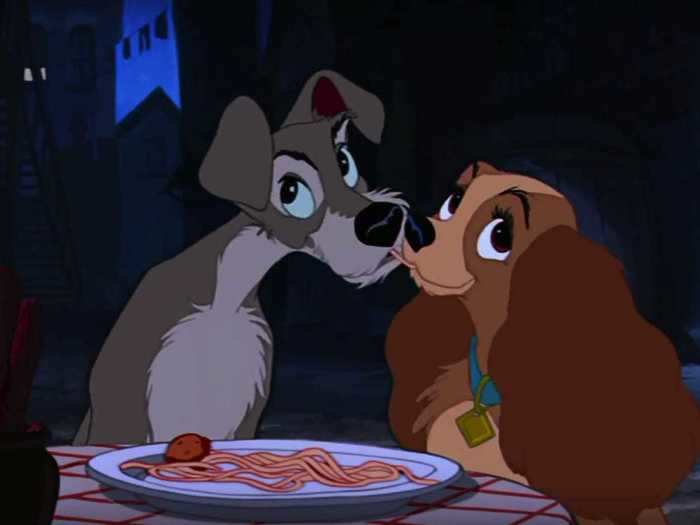 1955: "Lady and the Tramp"