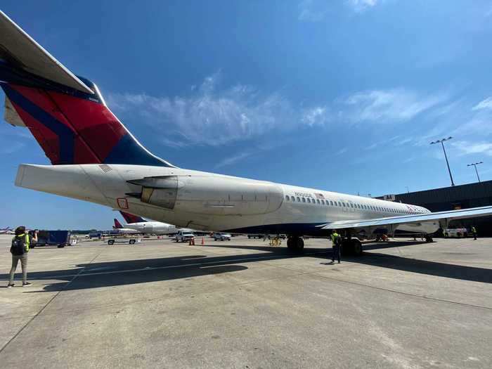 For Delta flight attendants, it often was the first plane that they worked out of training.