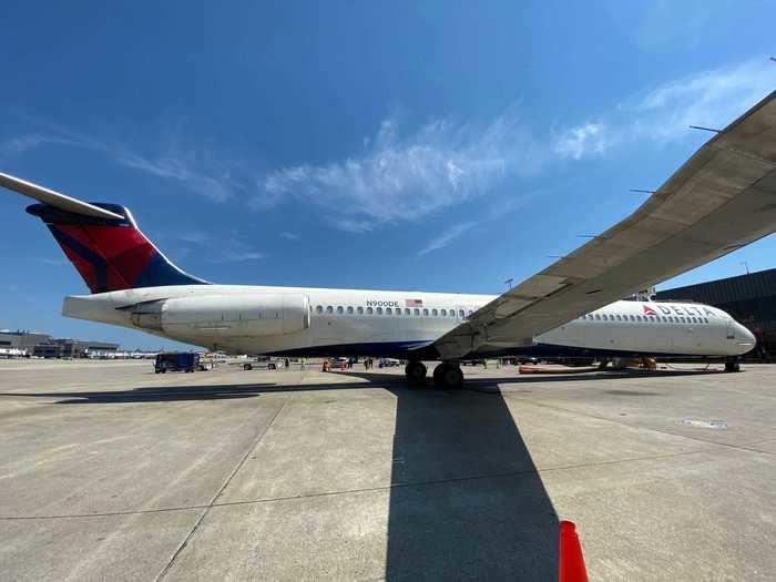 Over 9,000 Delta pilots were trained to fly this aircraft in its 33 years at the airline.