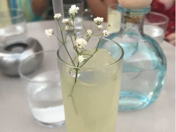 The Brits love anything elderflower, and it is often infused in drinks.