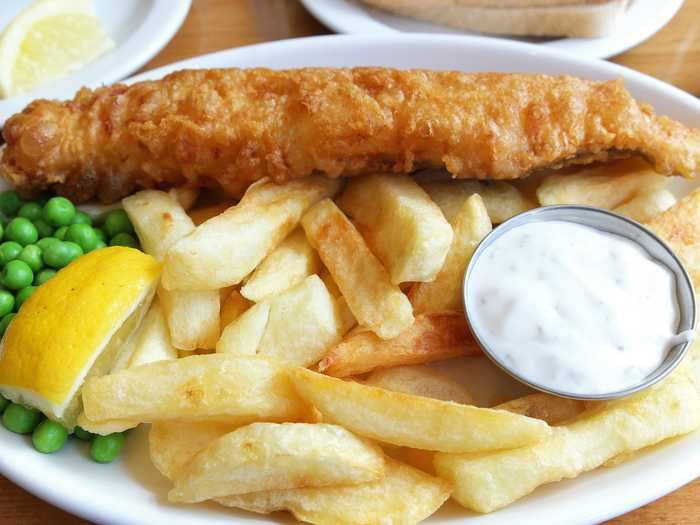 Of course I miss fish and chips, the most classically British dish.