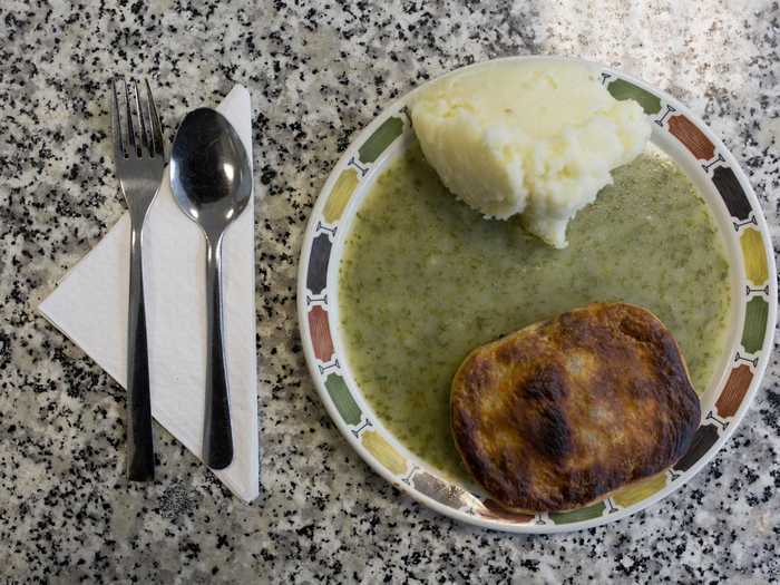 Pies and mash are also a mainstay of British diets, and a classic pub food.