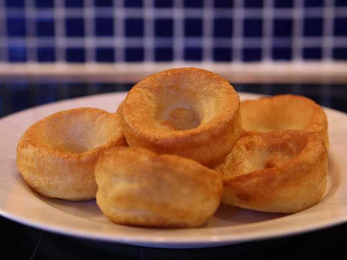 Yorkshire puddings are one of the UK