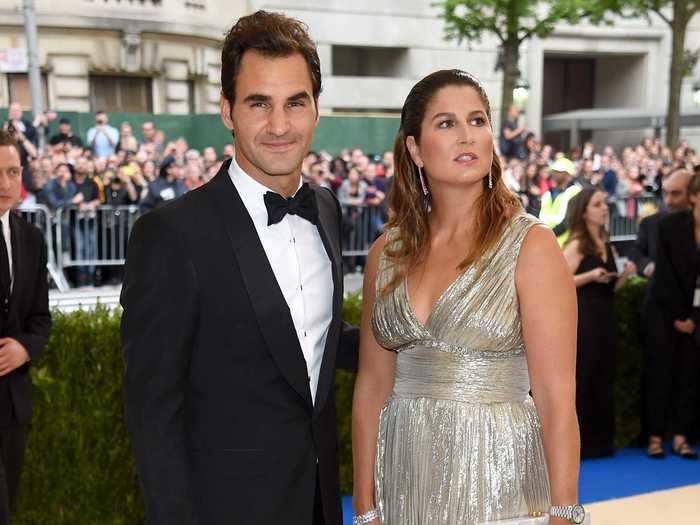 His wife is his source of fashion advice. "I used to wear jogging shoes, jeans, and a practice shirt, then when Mirka met me, she would look and go, 