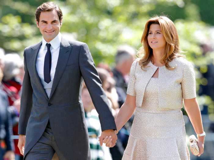 Some of his fortune also funded his wedding to former professional tennis player Mirka Vavrinec in Basel, Switzerland. The pair had their first kiss at the Sydney Olympics in 2000 and married in 2009.