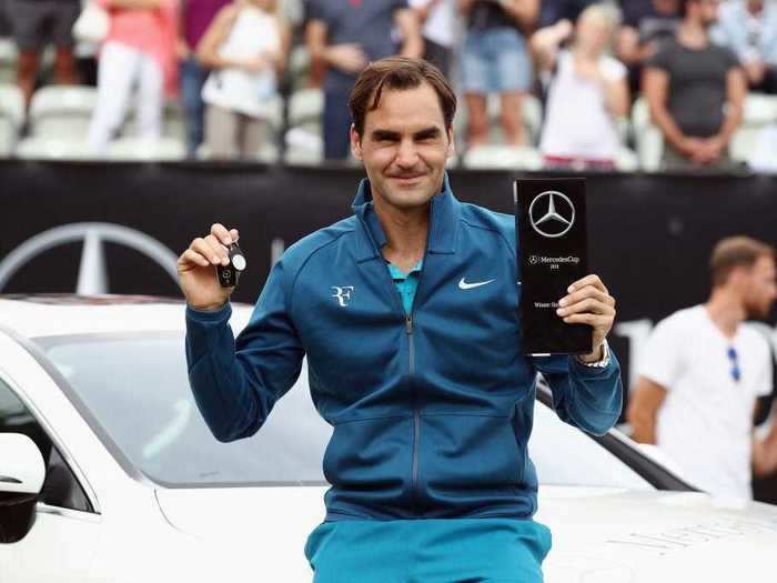 Thanks to his role as a brand ambassador for Mercedes-Benz, Federer also has a large car collection. He partnered with the German automaker in 2008 and renewed the deal in 2018. The multiyear partnership is estimated to earn the tennis star $5 million a year.